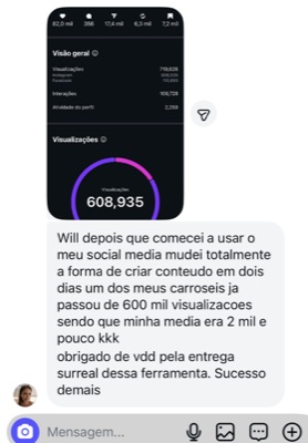 Depoimento real de usuário — 608 mil visualizações